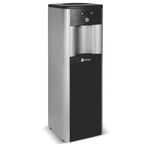 Floor-standing filtered water dispenser